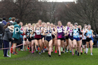 Womens long race  2020 BUCS Cross Country Champs., Edinburgh.  Photo: David T. Hewitson/Sports for All Pics